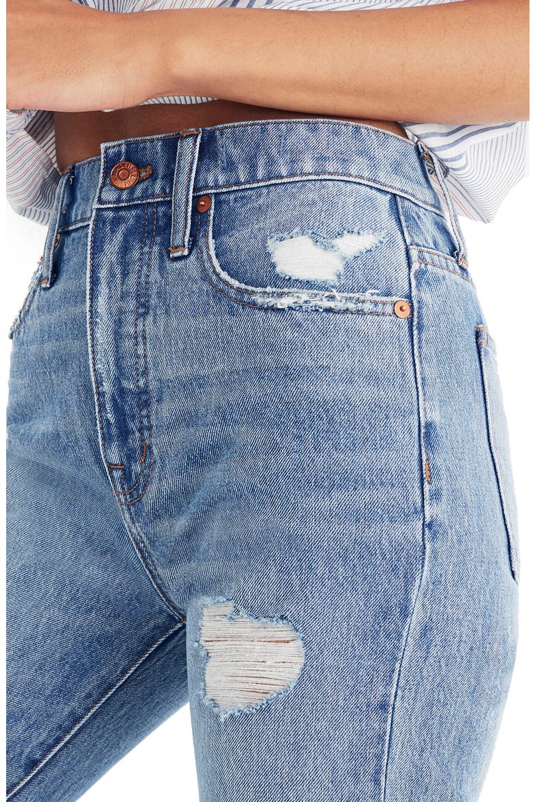 Classic Distressed Straight Leg Jeans, Alternate, color, TYLER