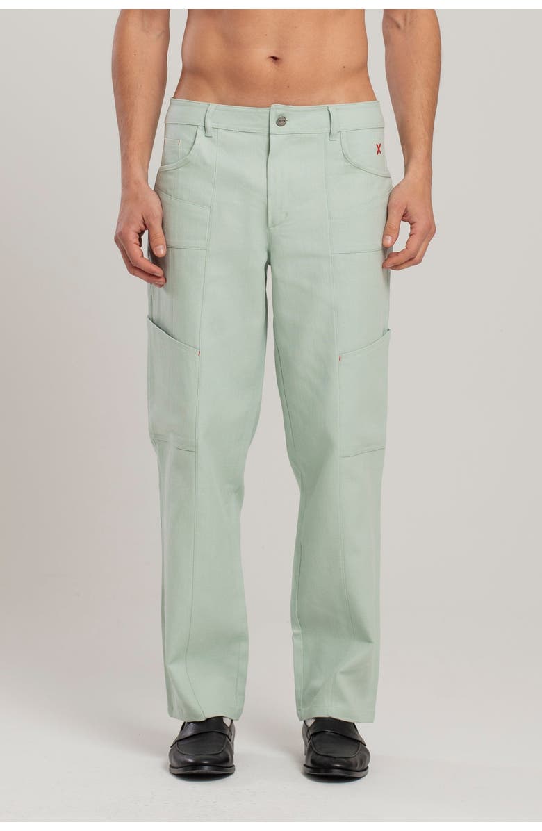 PCFG Linen Blend Free Heaven Pant With Pocket, Alternate, color, Light Green