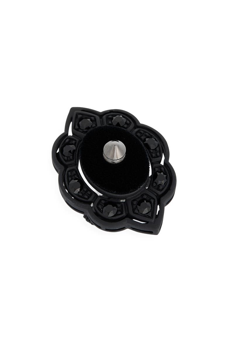 Pin Cushion Cocktail Ring, Main, color, BLACK GOLD