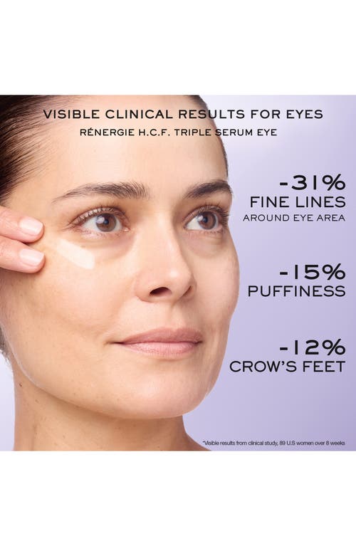 Lancôme Rénergie H.c.f. Triple Serum Skincare Discovery Set $118 Value In No Color