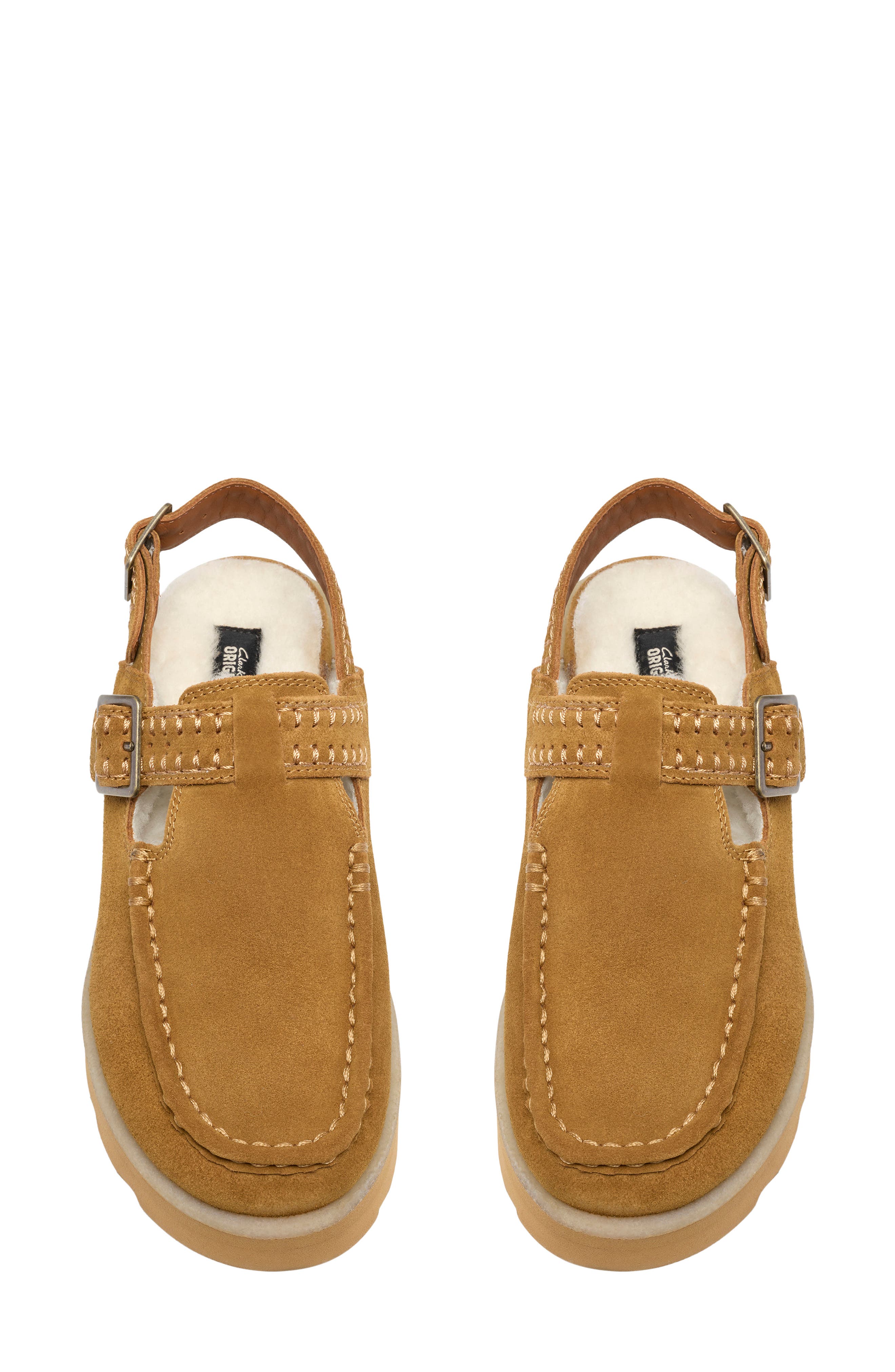 Meare Easy Mid Leather Slingback Clog, Alternate, color, BROWN INTE