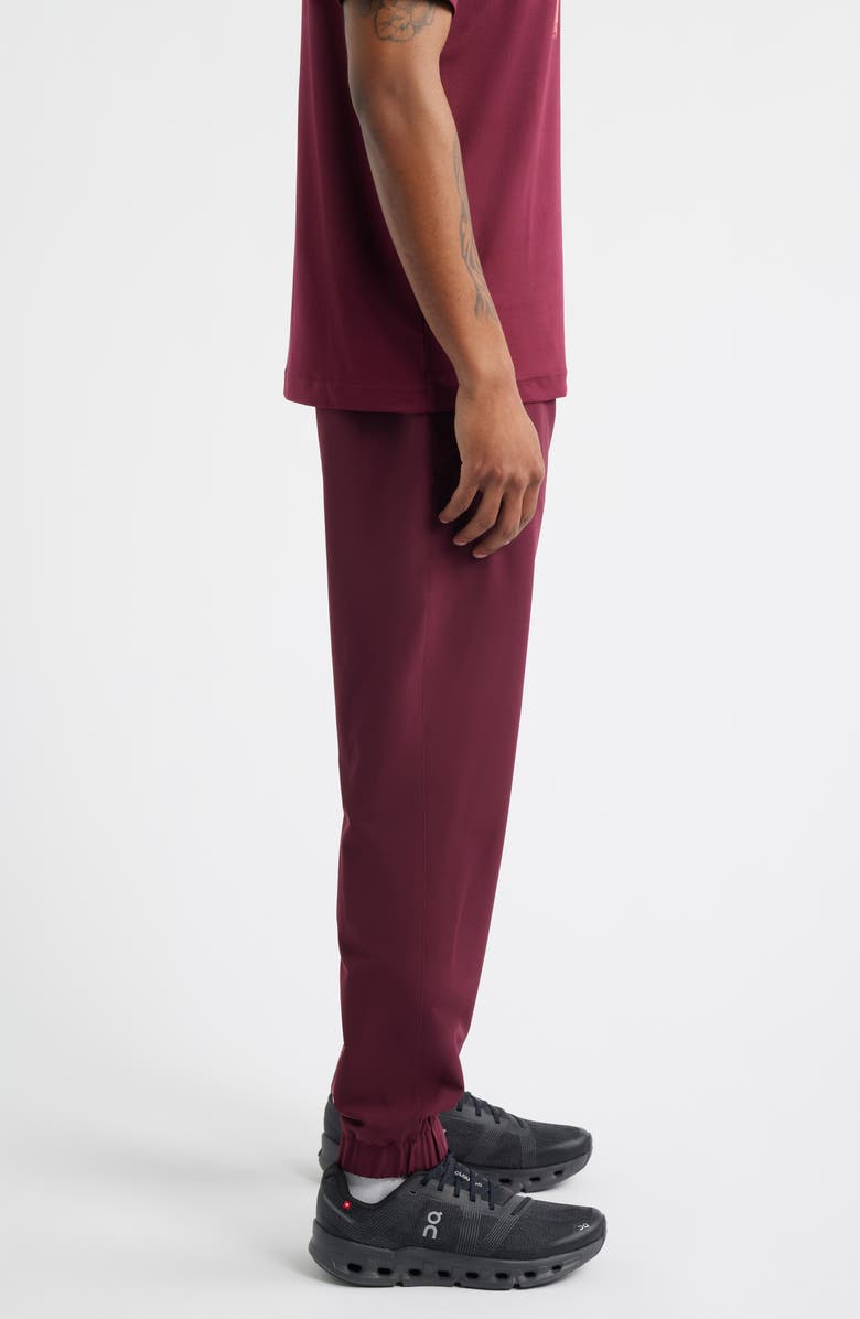 SANTO STUDIO Tempo 777 Enjoy Tech Joggers, Alternate, color, Merlot