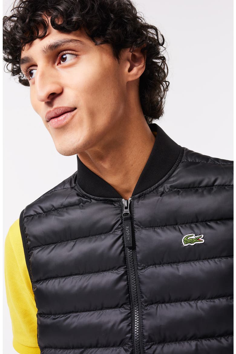 Quilted Nylon Vest, Alternate, color, 031 NOIR