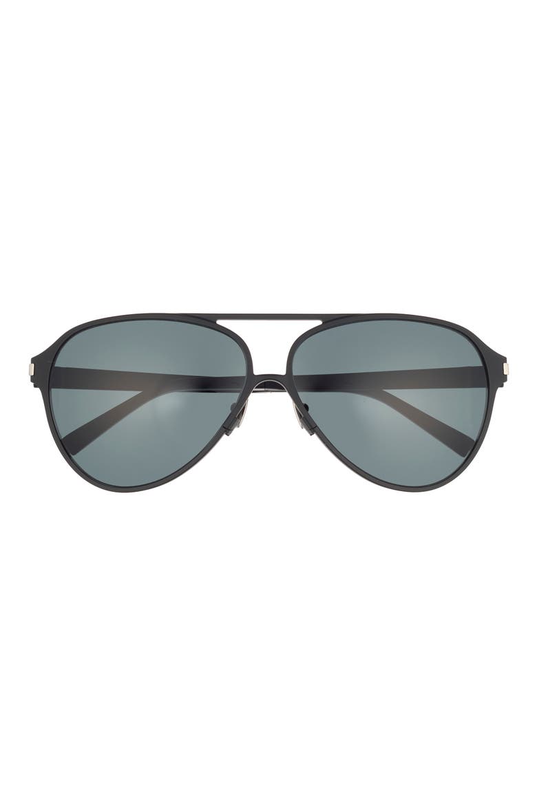 Aviator Sunglasses, Main, color, BLACK BLACK BLACK
