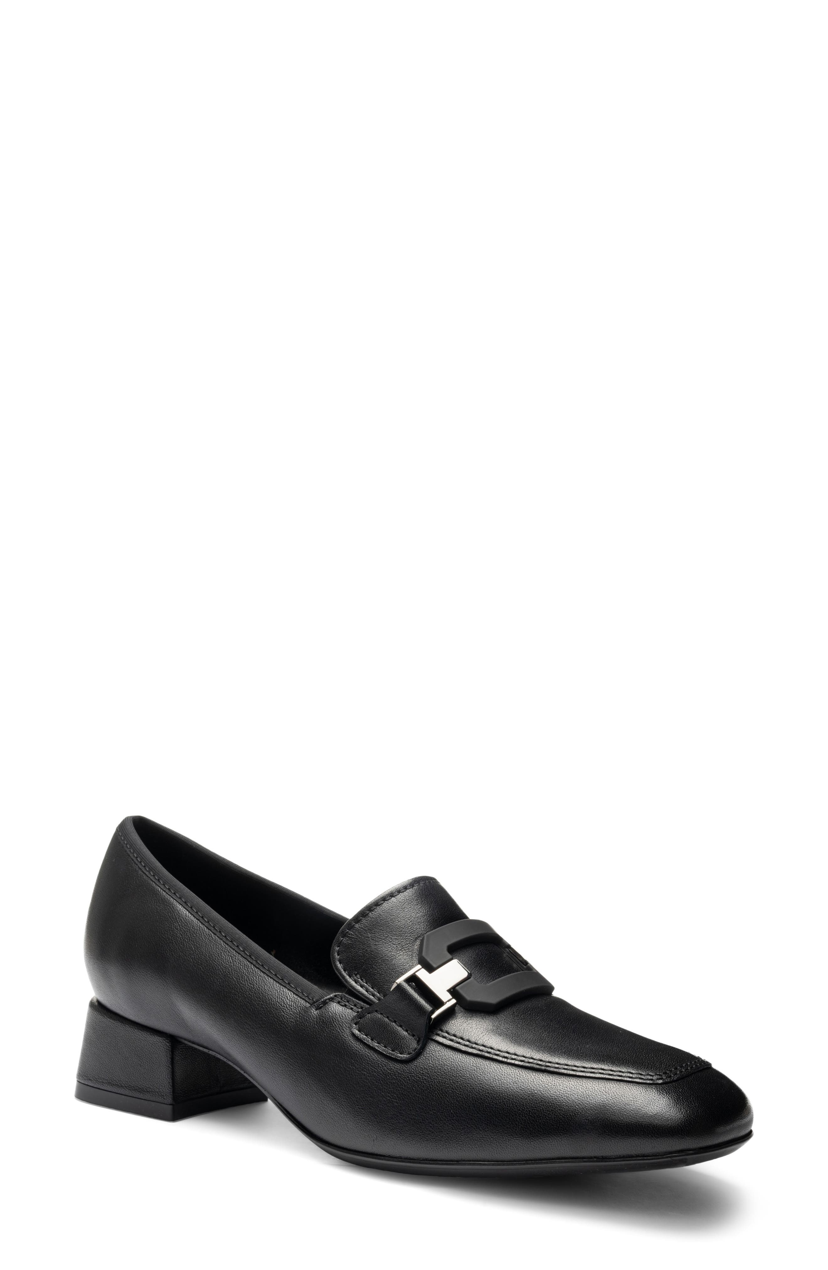 ara Giza Loafer Pump, Main, color, Black