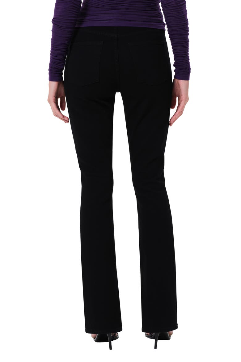 Ingram High Waist Split Hem Skinny Jeans, Alternate, color, IMMERSION BLACK