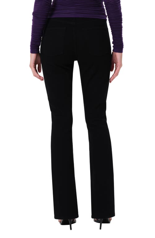 Agolde Ingram High Waist Split Hem Skinny Jeans In Black