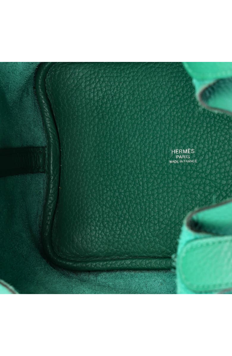 Pre-Owned Hermes Picotin Lock Bag Clemence PM, Alternate, color, Vert Vertigo