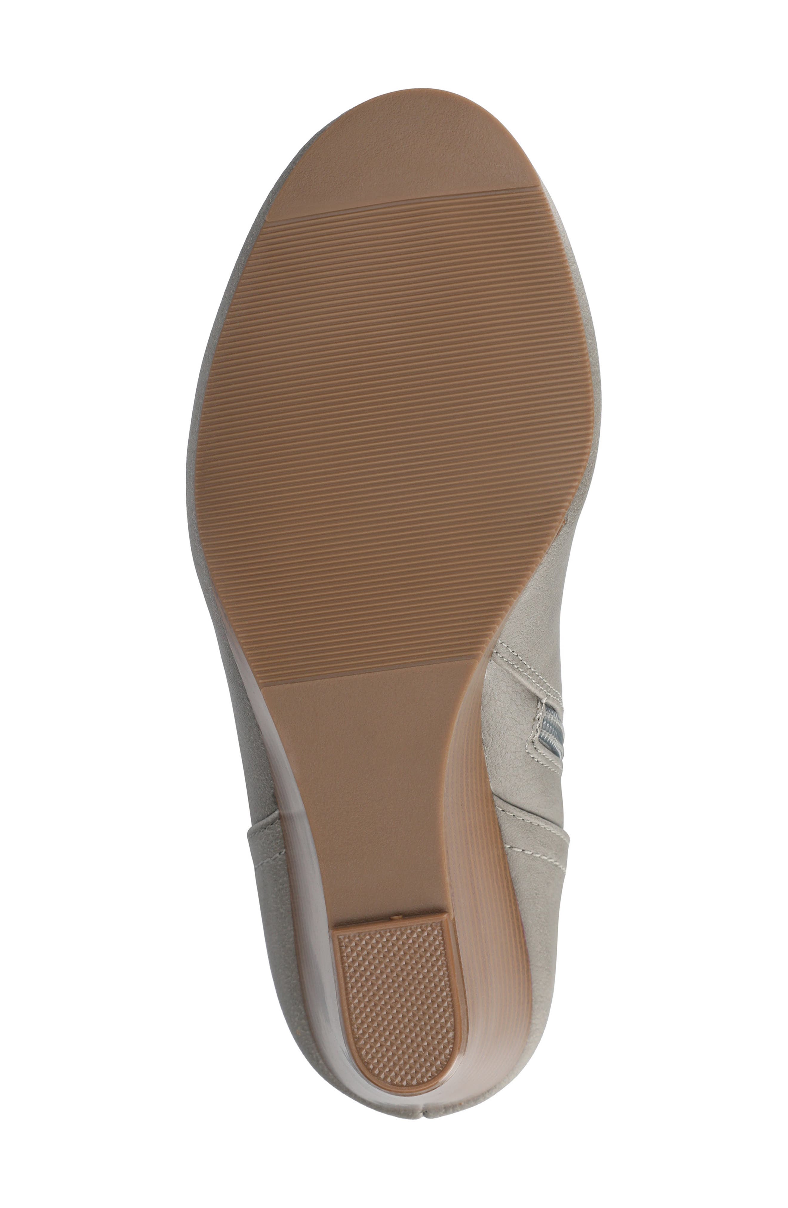 Langly Wedge Heel Tall Boot - Wide Calf, Alternate, color, GREY