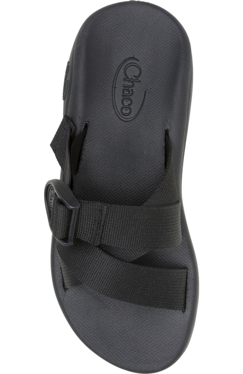 Chaco CushZ Slide Sandal, Alternate, color, Black