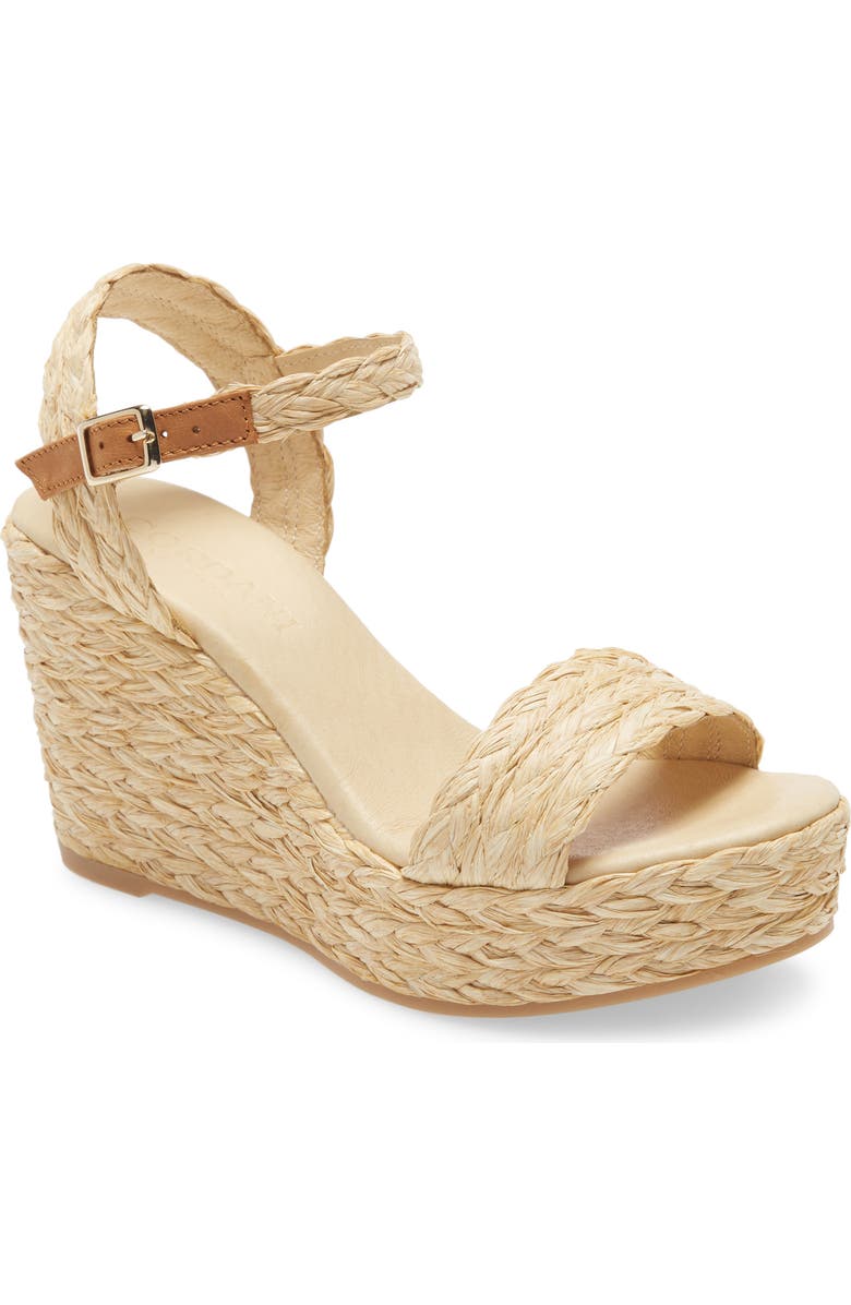 Cordani Ella Platform Wedge Sandal, Main, color,