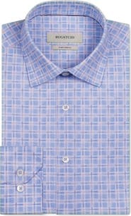 Bugatchi James OoohCotton® Check Print Button-Up Shirt