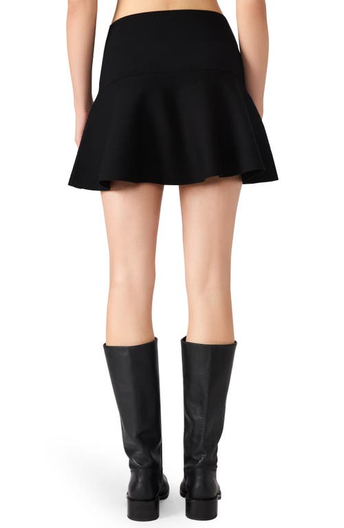 Steve Madden Rosina A-line Miniskirt In Black