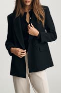 Mavi Jeans One-Button Stretch Blazer