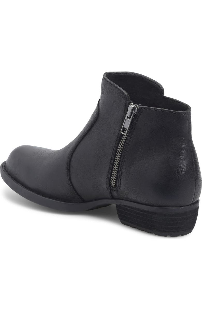 Børn Rani Waterproof Bootie, Alternate, color, Black Leather