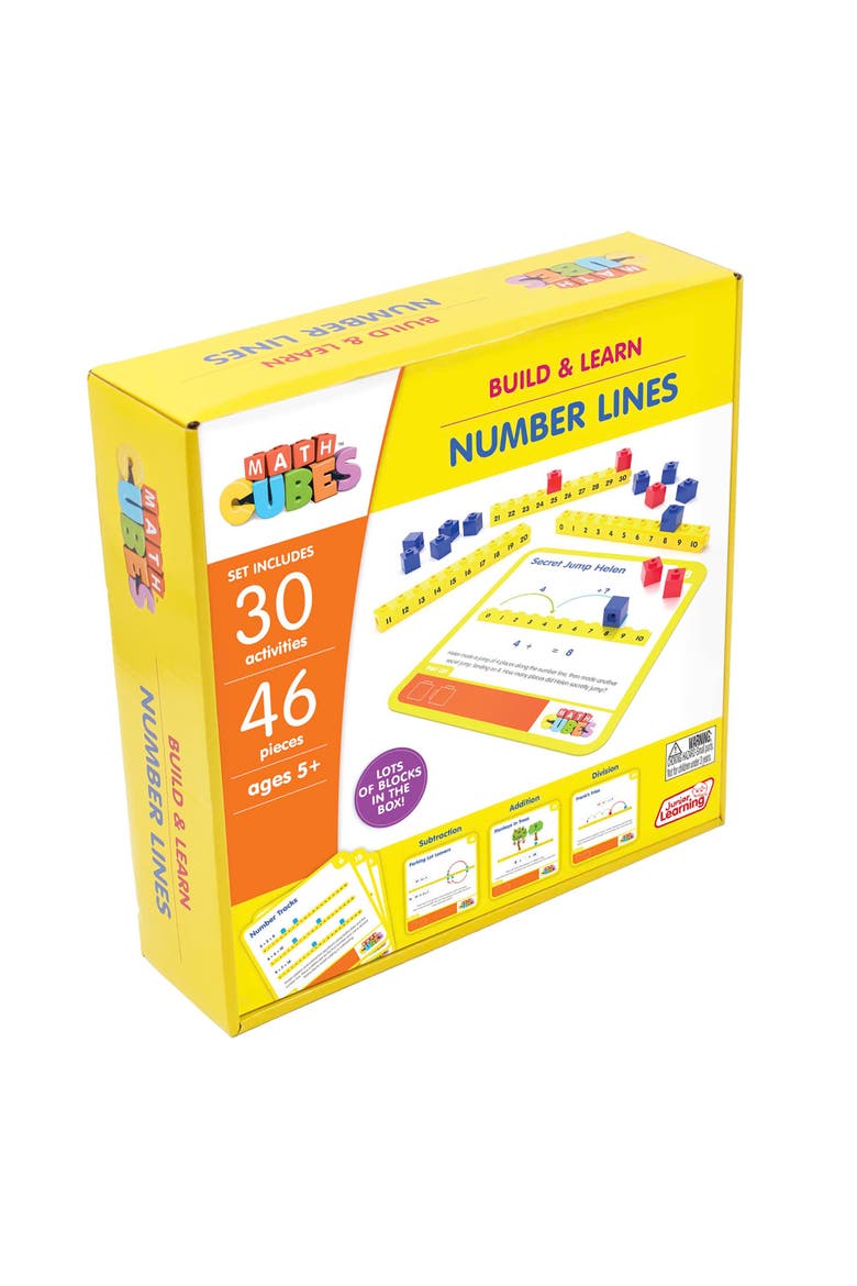 Mathcubes Number Lines 30 Activity Set, Alternate, color, Multicolored