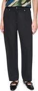 DKNY Barrel Leg Sanded Twill Pants