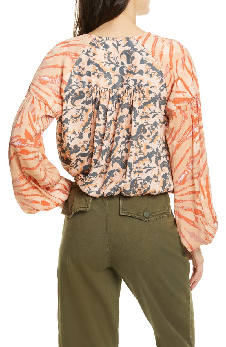 Free People Cruisin' Together Print Top, Alternate, color, 