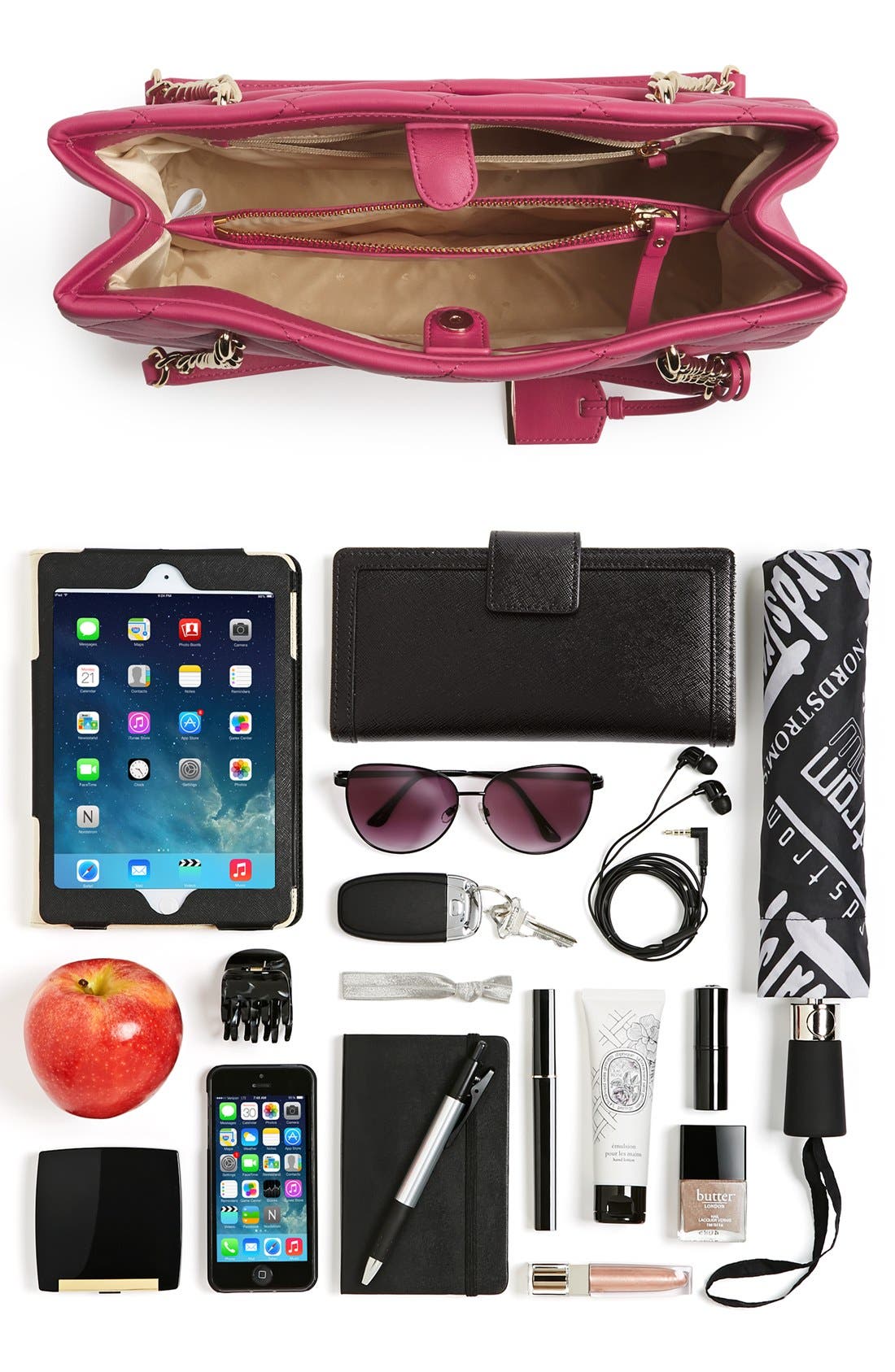 Kate Spade New York 'emerson place - small phoebe' quilted leather shoulder bag, Main, color, 