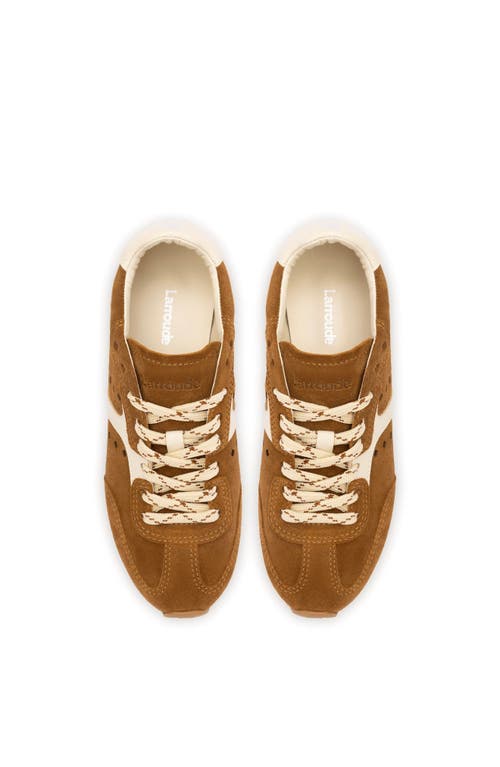 Larroude Larroudé Stella Sneaker In Brown