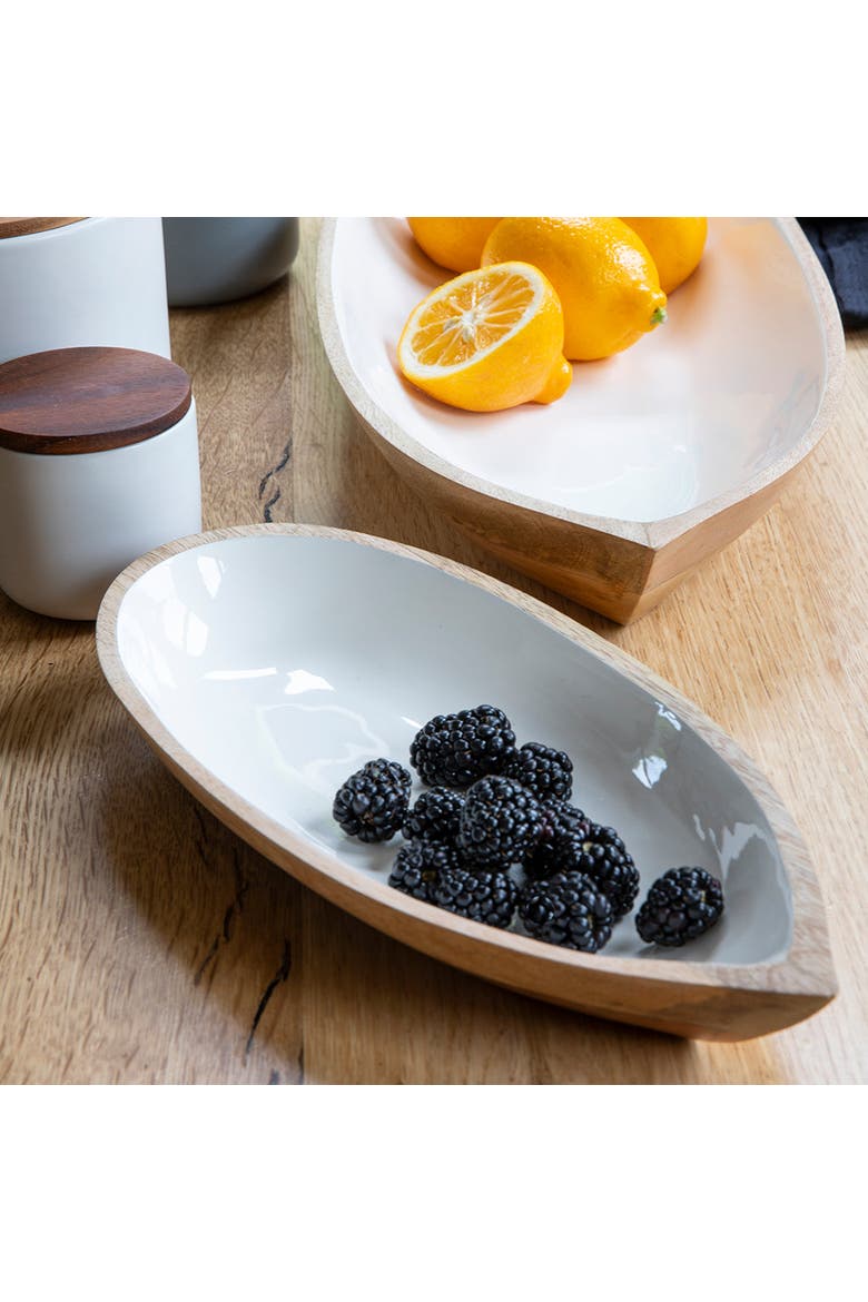 Madras Oval Dish, Alternate, color, Brown
