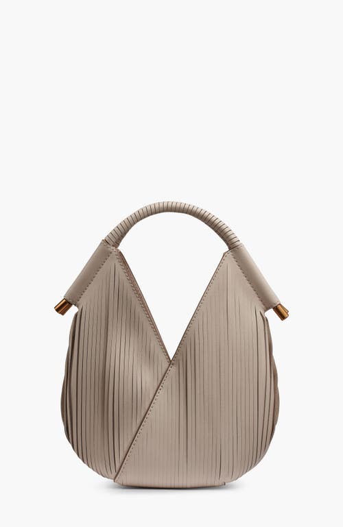 Donna Karan New York Baldwin Lasercut Micro Crossbody In Sand