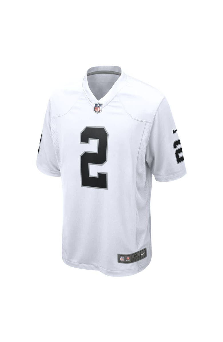 Nike Men's Nike Ashton Jeanty  White Las Vegas Raiders Game Jersey, Alternate, color, White