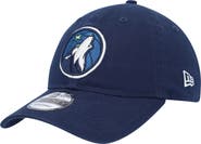 New Era Men's New Era Navy Minnesota Timberwolves Team 2.0 9TWENTY Adjustable Hat