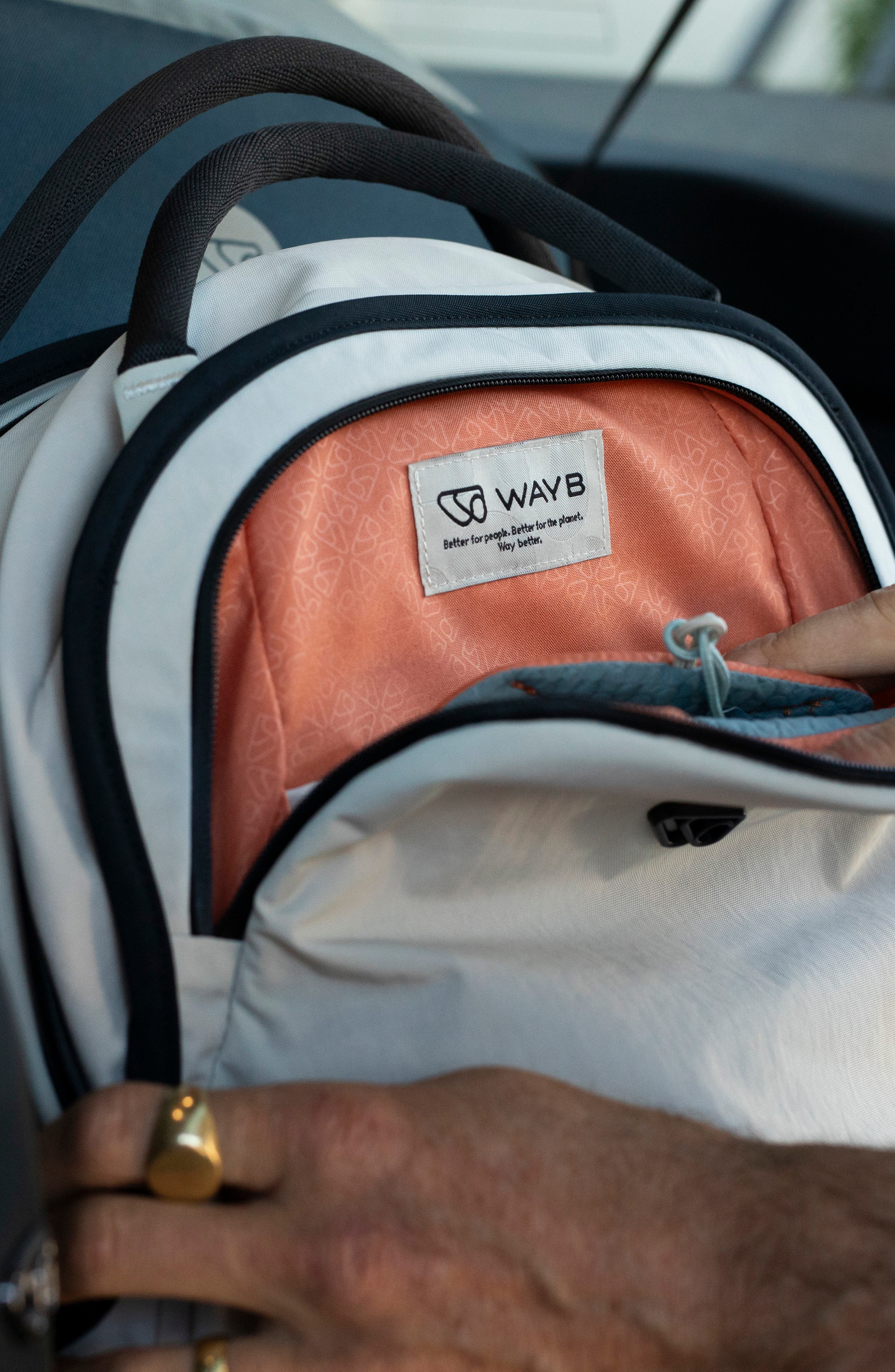 WAYB Daily Pack Diaper Bag, Alternate, color, Moonstruck