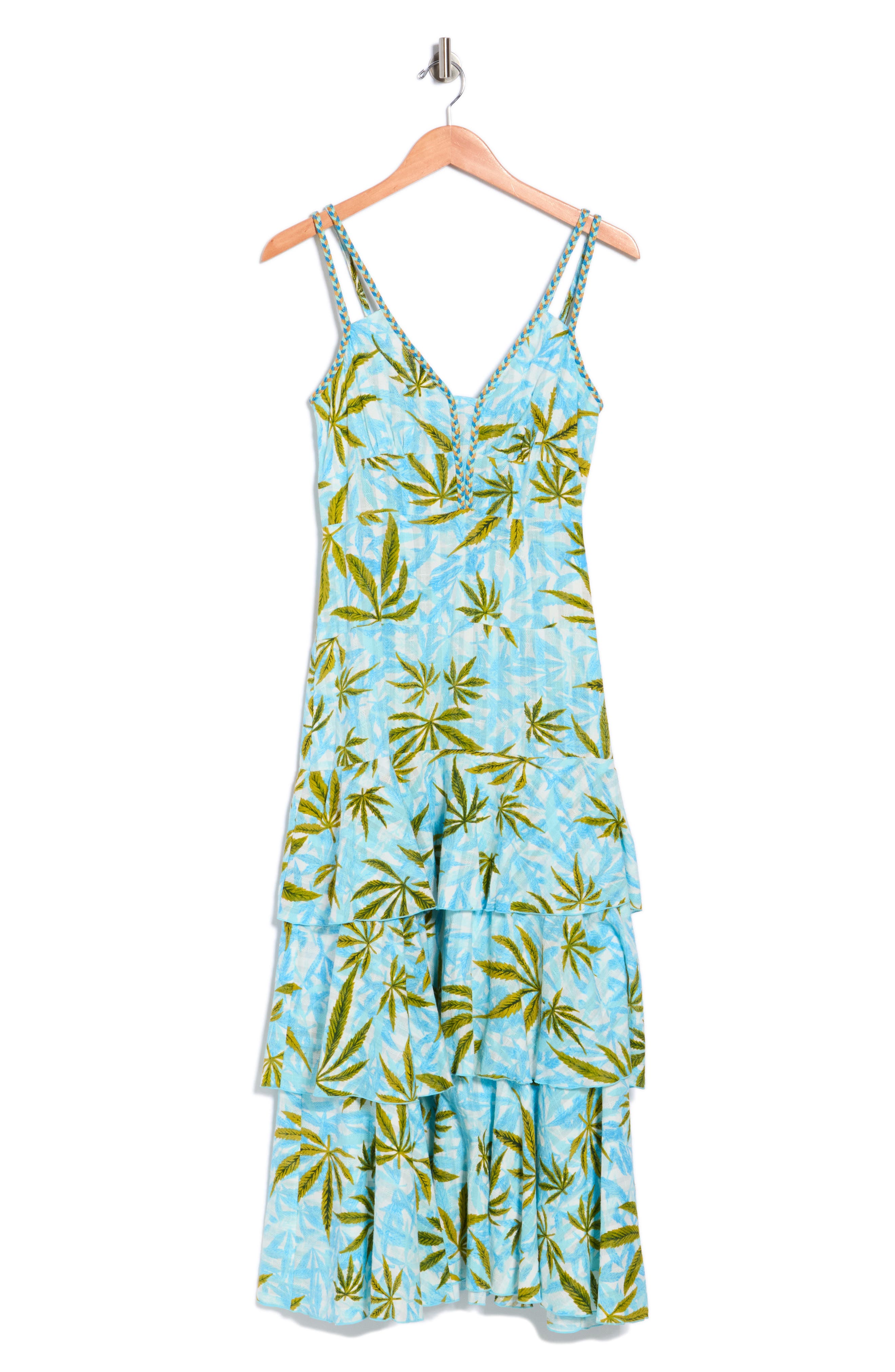 DVF Cate Tiered Cotton Dress
