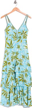 DVF Cate Tiered Cotton Dress