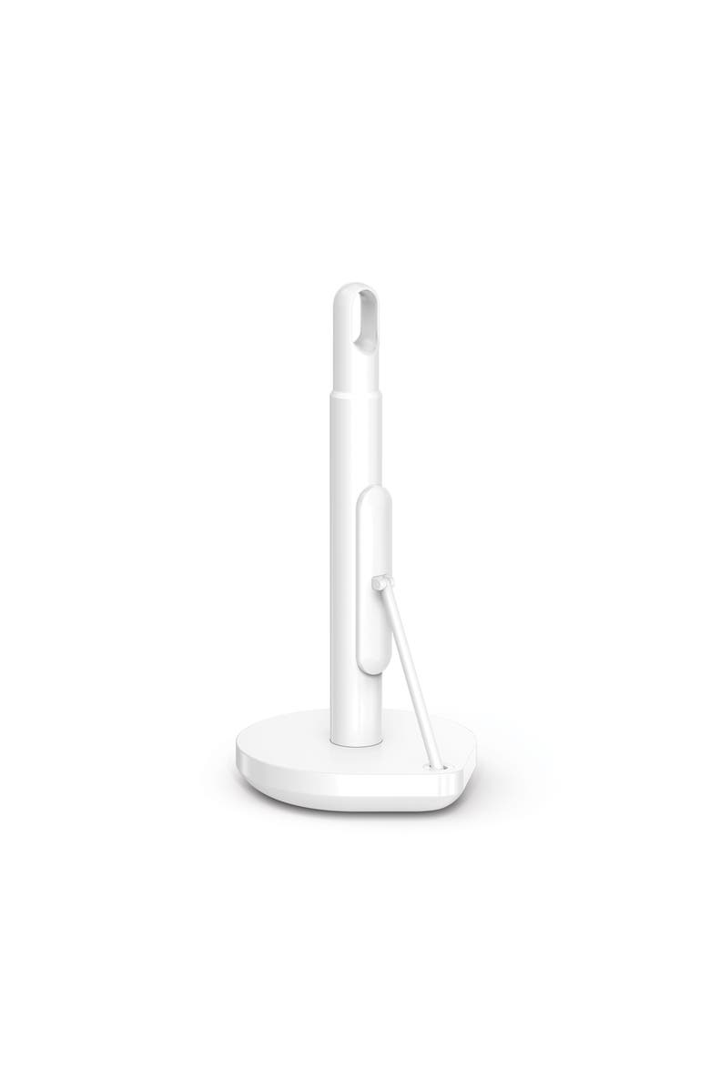 simplehuman tension arm paper towel holder, Alternate, color, White