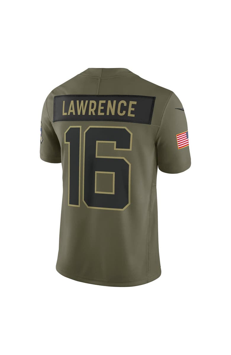 Nike Men's Nike Trevor Lawrence Olive Jacksonville Jaguars 2025 Salute to Service Limited Jersey, Alternate, color, Olive