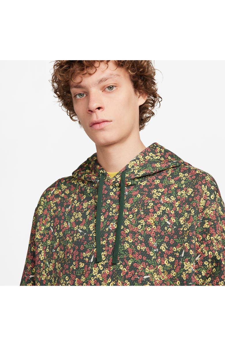 Nike Sportswear Floral Hoodie, Alternate, color, 