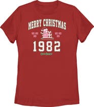 Care Bears Women's Care Bears Merry Christmas Cheer Bear Graphic T-Shirt