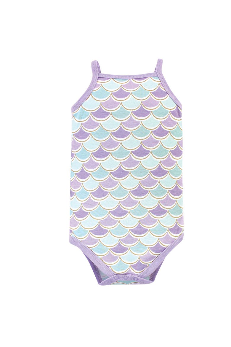 3Pk Sleeveless Bodysuits, Alternate, color, Mermaid