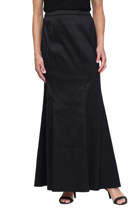Stretch Taffeta Mermaid Skirt