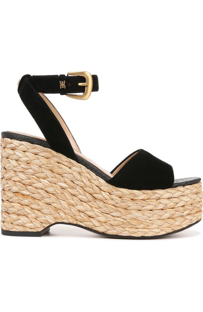 Sam Edelman April Platform Wedge Espadrille Sandal, Alternate, color,