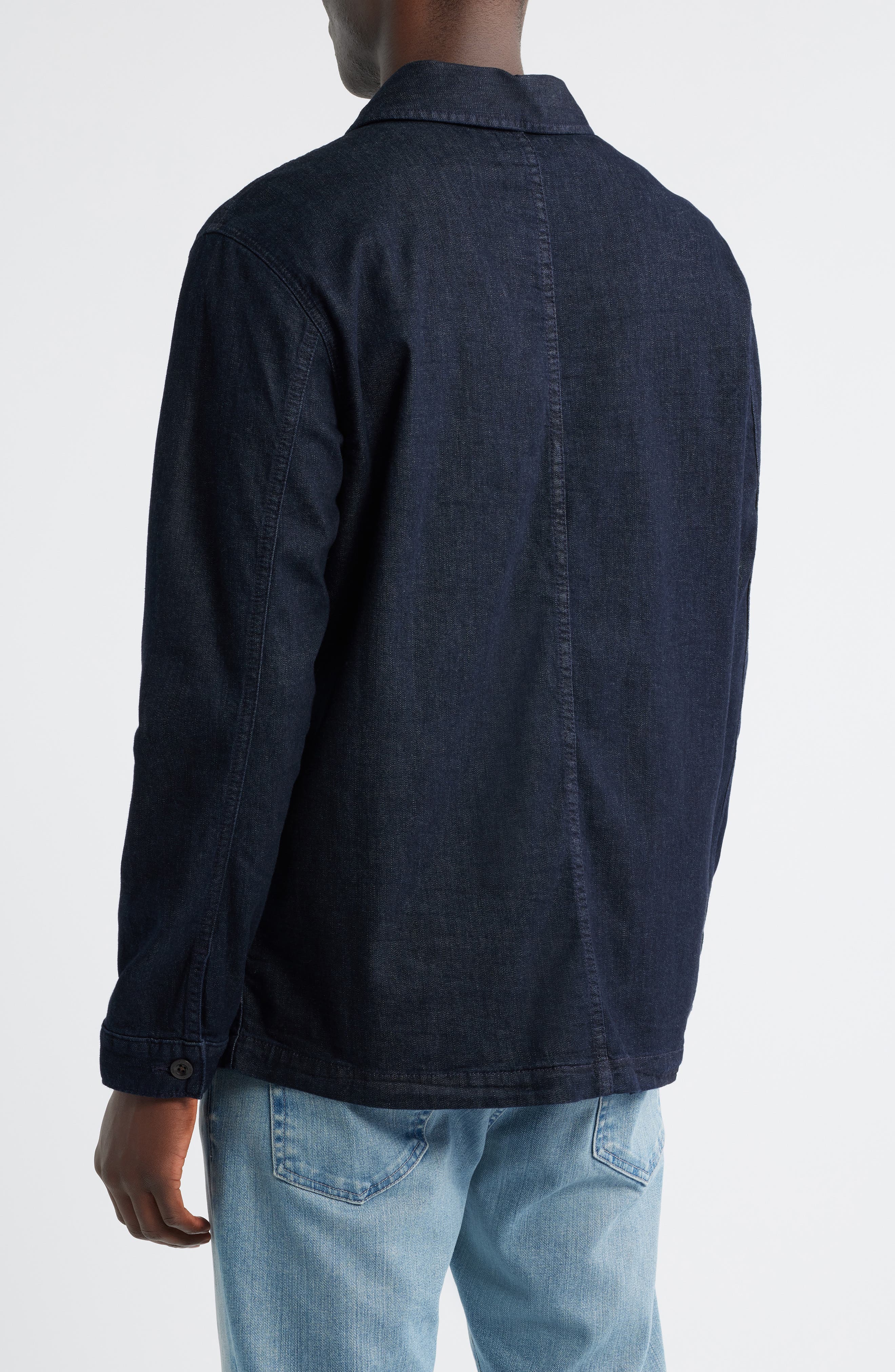 Roari Stretch Denim Chore Coat - image 2