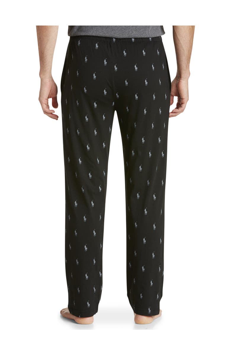 Polo Ralph Lauren Classic Knit Sleep Pants, Alternate, color, Black