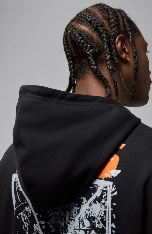 Jordan Brooklyn Oversize Hoodie In Multi