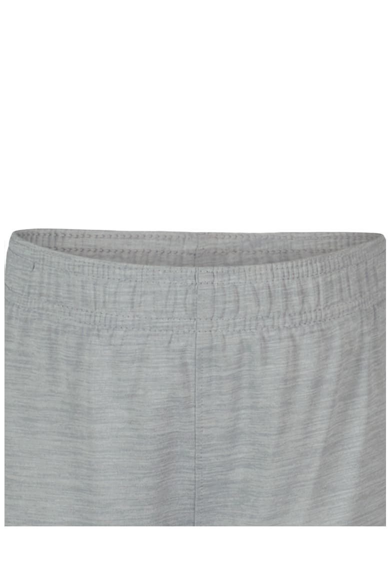 Kids' Tech Logo Shorts, Alternate, color, STEEL
