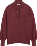Lunya Cozy Cottonsilk™ Pocket Henley Sweater