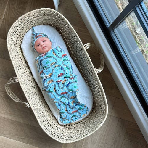 Norani Organic Snugababe Swaddle Sleep Pod With Arm Inserts In Cars