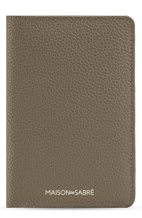 Leather Passport Holder