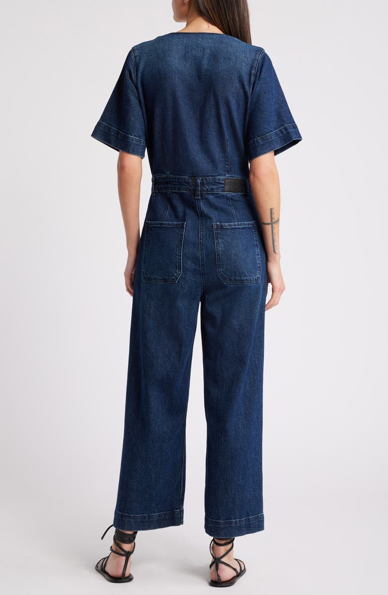 Rails Palisades Denim Utility Jumpsuit, Alternate, color, Blue Moon