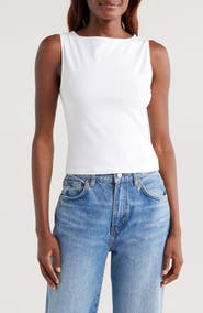 Good American Super Stretch Tank Top