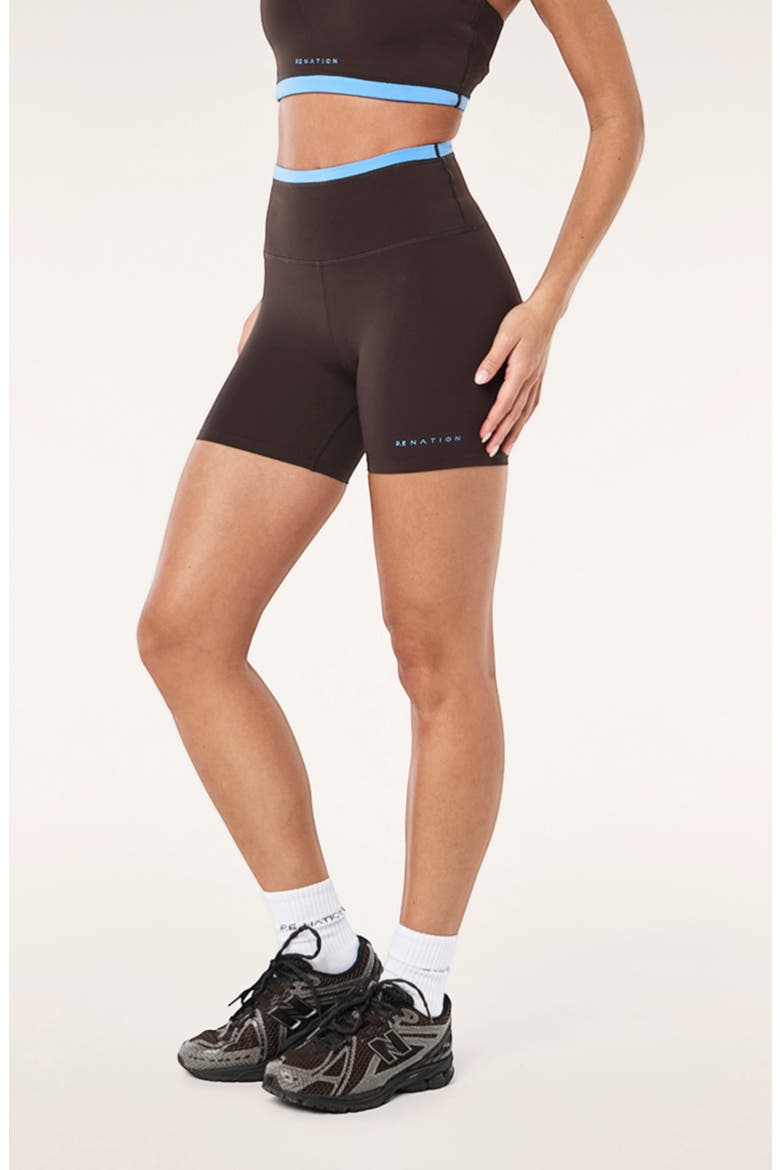 Stellar Bike Shorts, Alternate, color, COFFEE/ MARINA