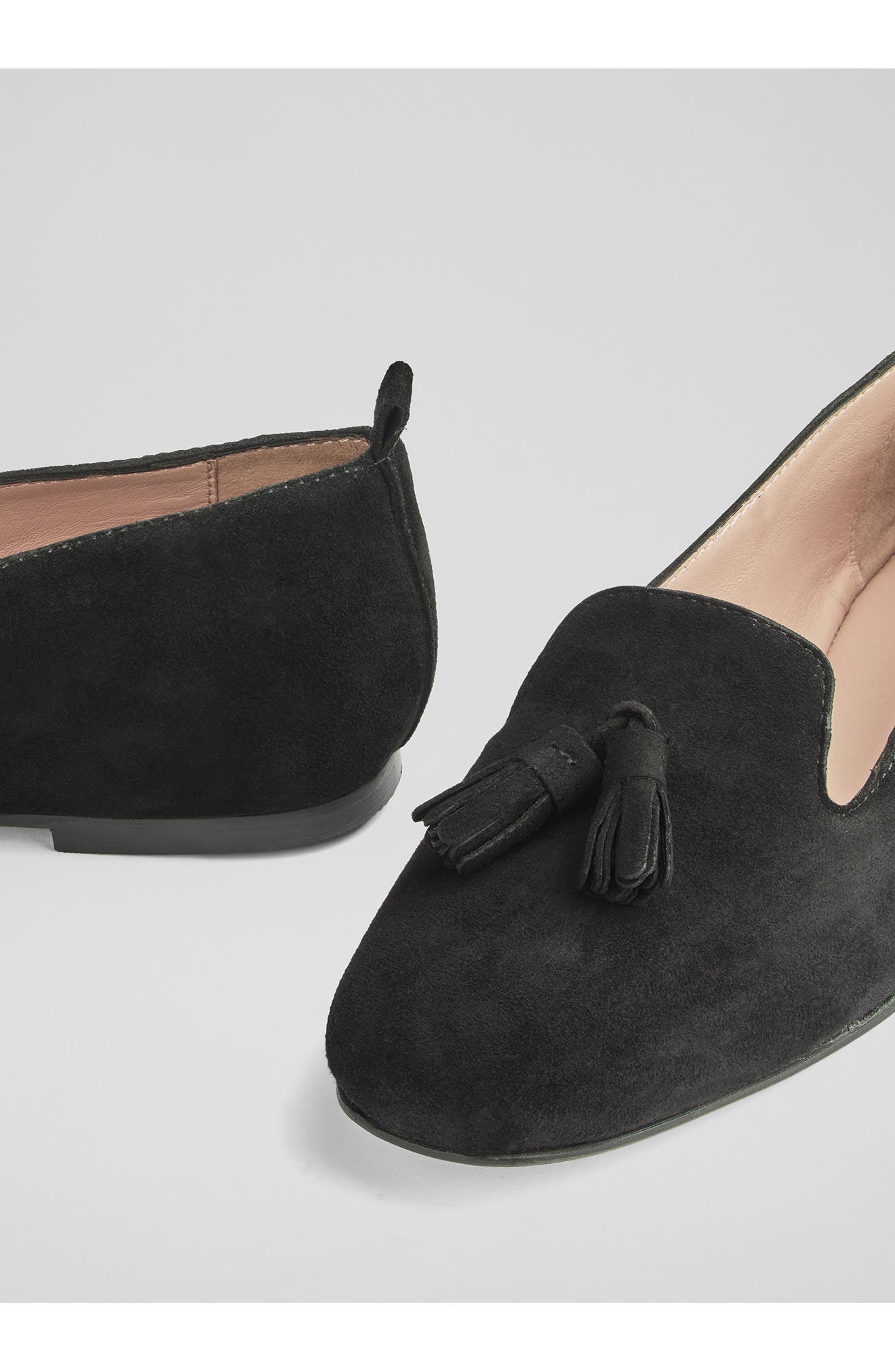 LK Bennett Jessie Tassel Flat, Alternate, color, 