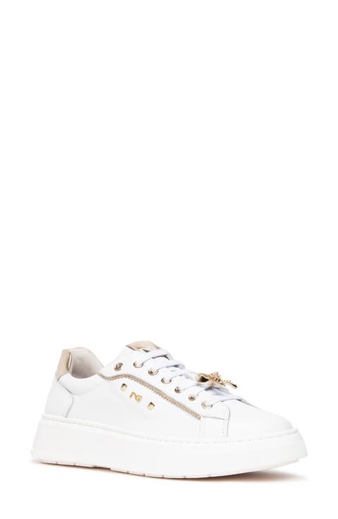 Retro Jeweled Platform Sneaker (Women)